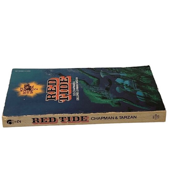 VNT SCI FI Red Tide by Chapman and Tarzan 1975 soft cover BOOK - Picture 4 of 15